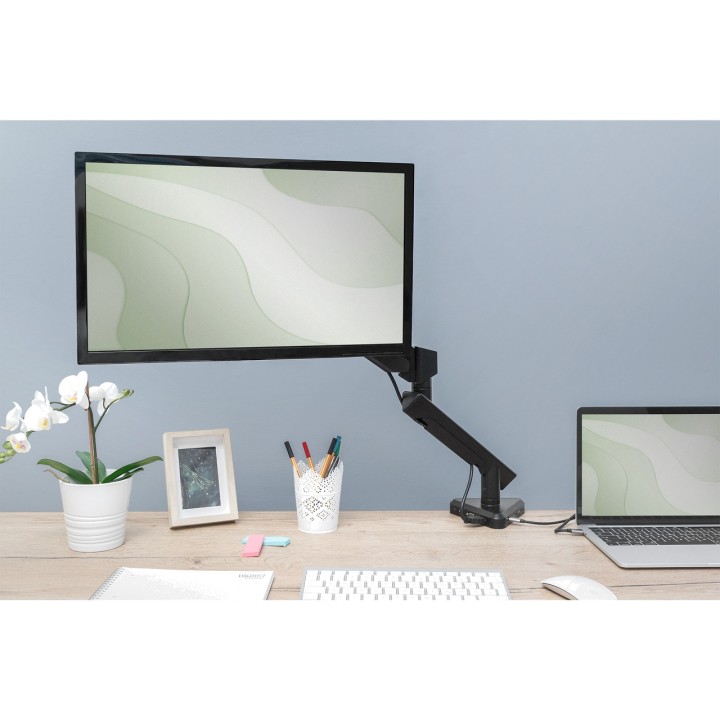 DIGITUS Braccio per monitor da scrivania con morsetto 15-32"