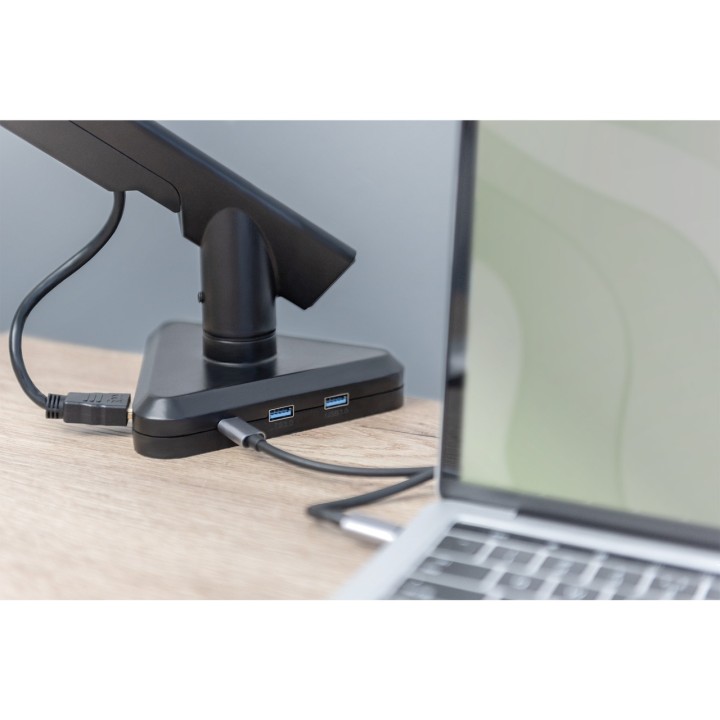 DIGITUS Braccio per monitor da scrivania con morsetto 15-32"