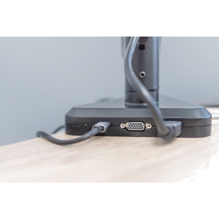 DIGITUS Desk monitor arm with clamp 15-32" 9KG VESA 100