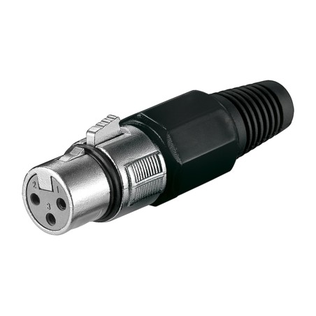 connecteur audio femelle à souder xlr 3pin 11755