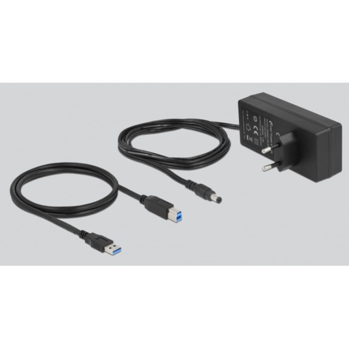 DELOCK Hub USB a 7 porte con alimentazione esterna 3.2 GEN1