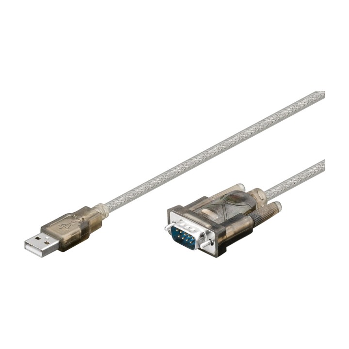 GOOBAY Cable adaptador USB a serie RS232 DB9 1,5M
