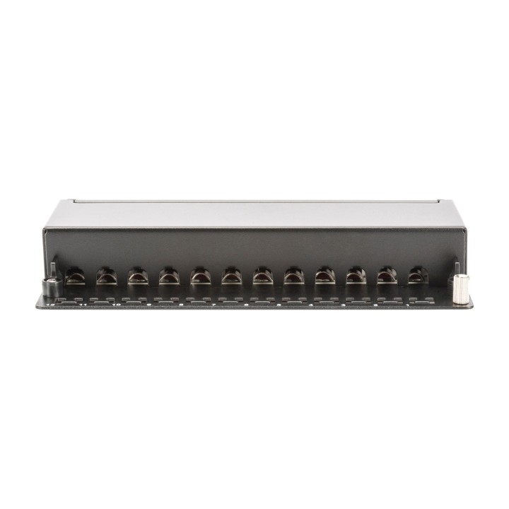 DIGITUS Geschirmtes Desktop-Patchpanel CAT6A 12X RJ45