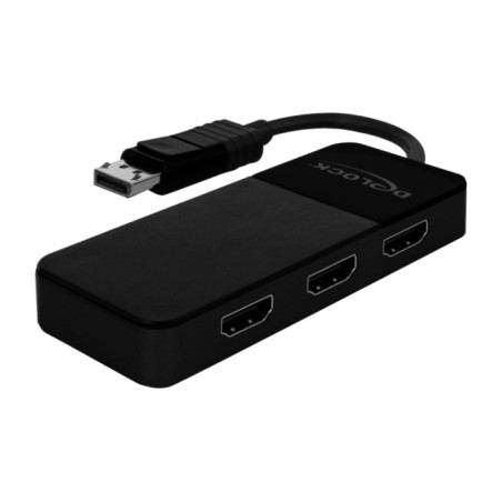 répartiteur vidéo displayport vers hdmi 1.4 3x 4k