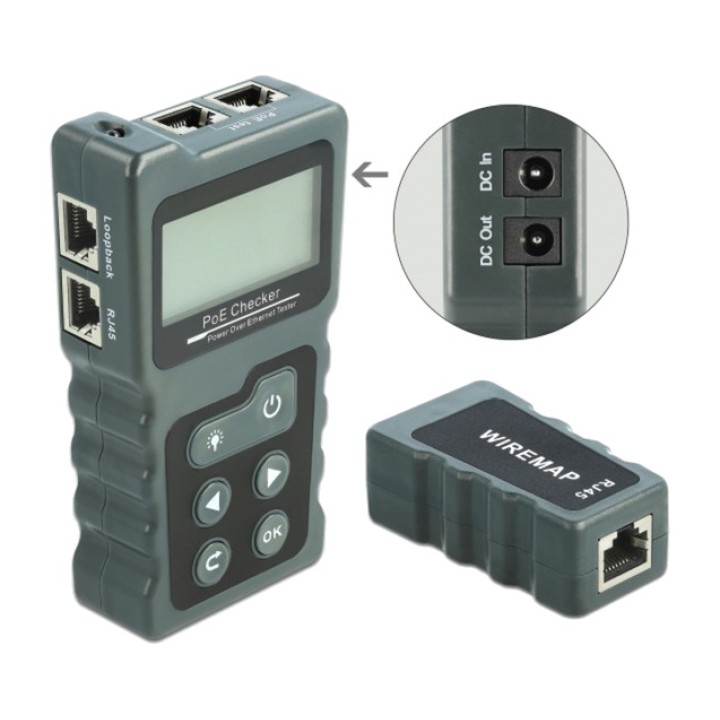 DELOCK Comprobador de cables par trenzado RJ45 63110 1671501