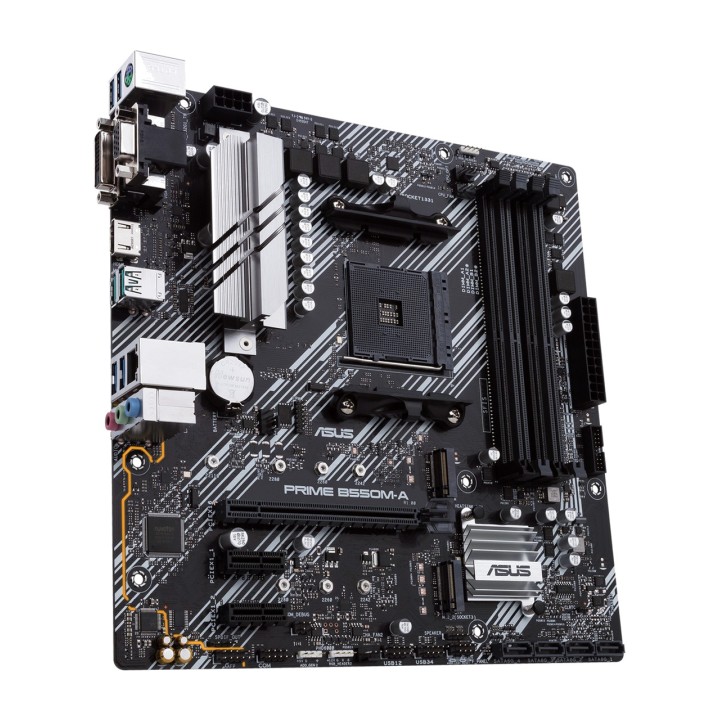 ASUS Scheda madre micro ATX per AMD PRIME B550M-A AM4 DDR4