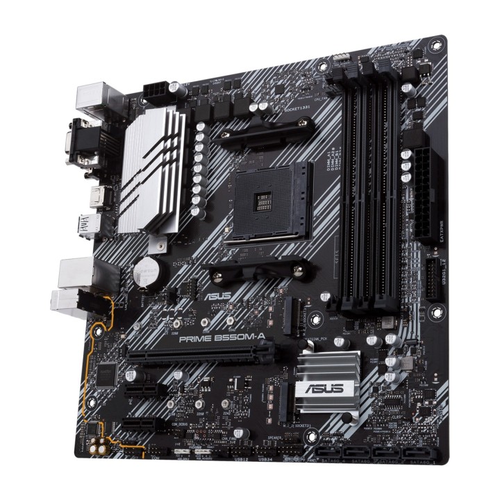 ASUS Placa base micro ATX para AMD PRIME B550M-A AM4 DDR4