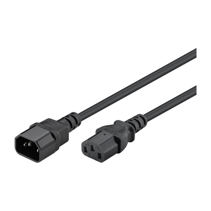 GOOBAY Cable alargador de alimentación IEC C14 a C13
