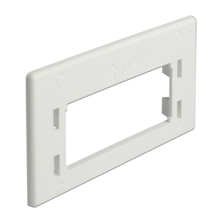 plaque adaptatrice pour le montage de prises dans des meubles ansi tia eia 86290