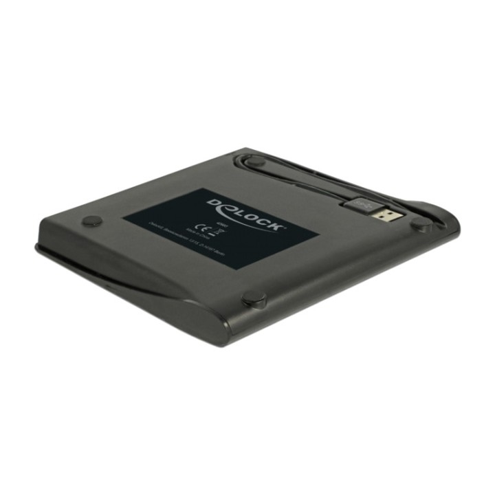 DELOCK Externes Gehäuse für Slim-SATA-Laufwerk 9,5MM-USB 3.0