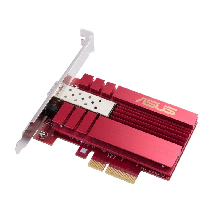 ASUS PCIe-Glasfaser-Netzwerkkarte mit 1 SFP+-Port XG-C100F