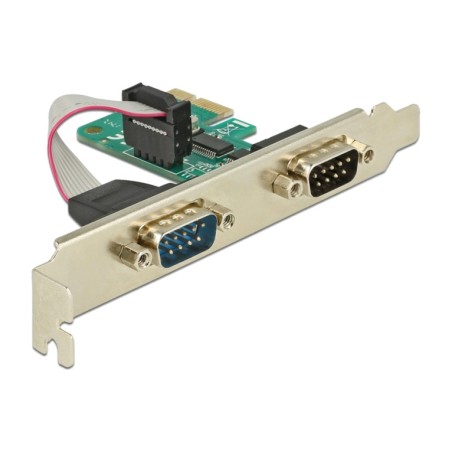 pcie serial port card 2x rs-232 wch ch382l x1 89918