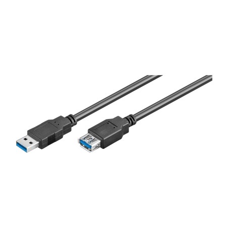 usb-a-verlängerungskabel, stecker auf buchse 3.0 5gbps 3m 93999