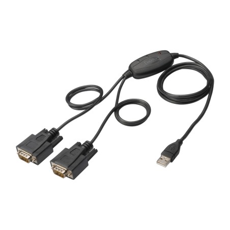 usb-zu-dual-seriell-adapterkabel 2x rs232 db9 2.0 1,5m