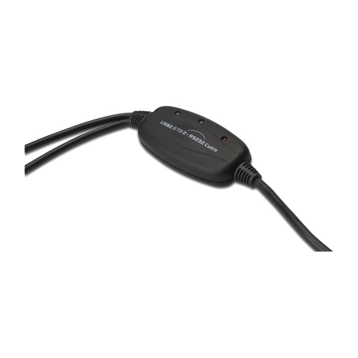 DIGITUS USB-zu-Dual-Seriell-Adapterkabel 2X RS232 DB9 2.0