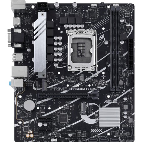 scheda madre micro atx per intel prime b760m-k lga1700
