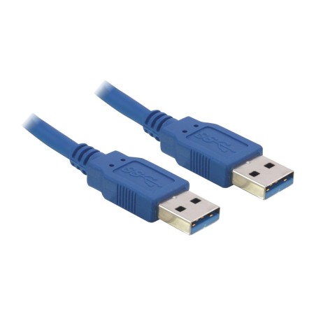 usb-a-kabel mit zwei steckern 3.0 5gbps 1m 82534