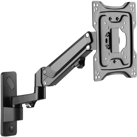 brazo de pared para monitor con resorte de gas 17-43" 23kg