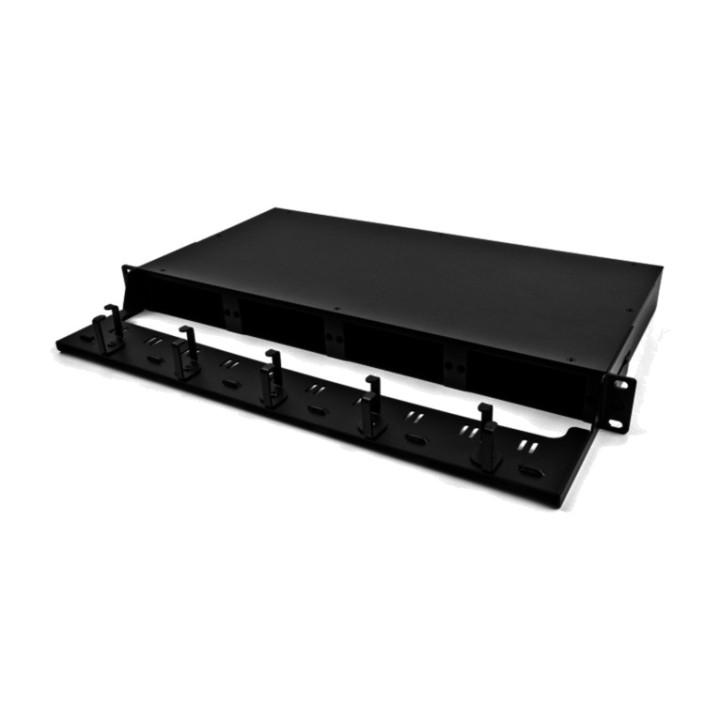 DELOCK High-density fibre optic patch panel 19" 1U 66924
