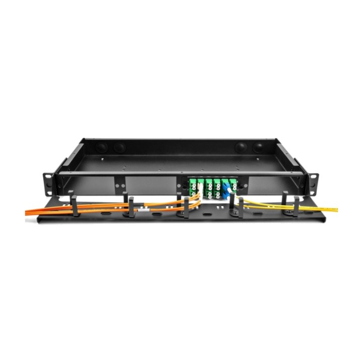 DELOCK Panel de parcheo fibra óptica alta densidad