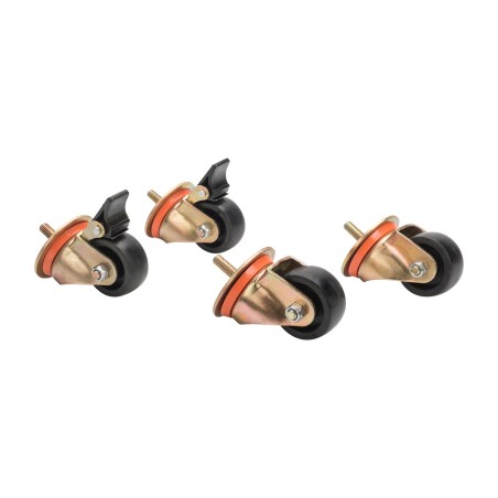 ruedas giratorias con freno para armario rack 250kg 4 uds