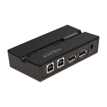 commutateur usb pour partager des périphériques entre ordinateurs 2.0 2 pc 2-puertos 11492