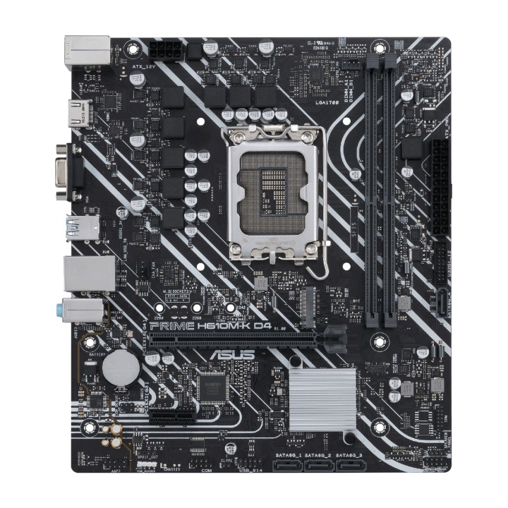 ASUS Placa base micro ATX para Intel PRIME H610M-K D4