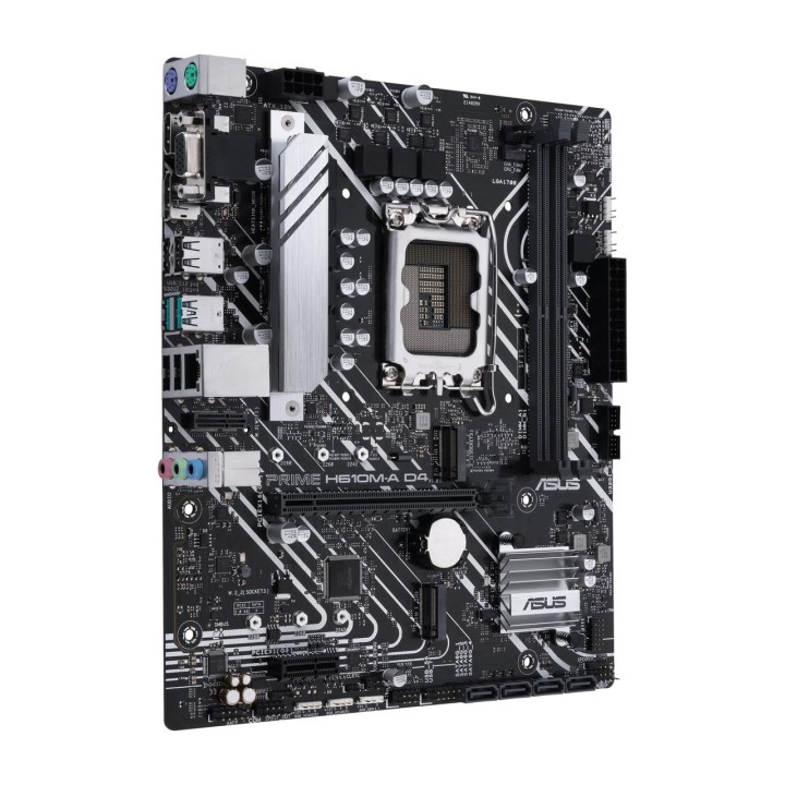 ASUS Micro ATX motherboard for Intel PRIME H610M-A D4-CSM