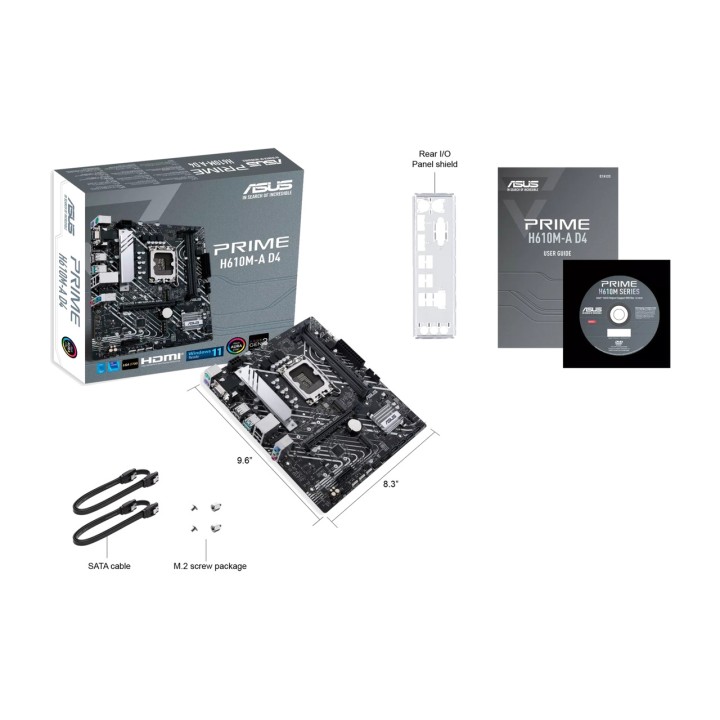 ASUS Micro-ATX-Mainboard für Intel PRIME H610M-A D4-CSM