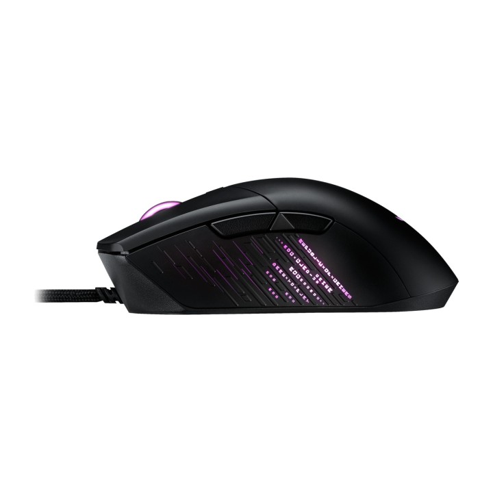 ASUS Ratón gaming con cable para diestros ROG GLADIUS III
