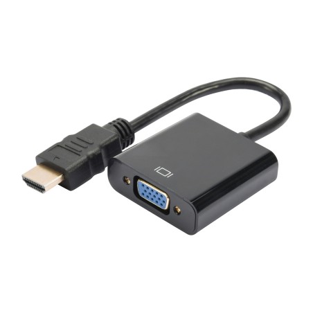 convertidor de vídeo con salida de audio hdmi a vga 1080p