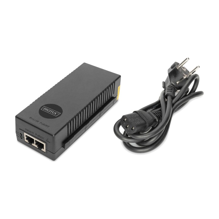 DIGITUS 10 Gigabit PoE+ injector 802.3AT 30W 1734738
