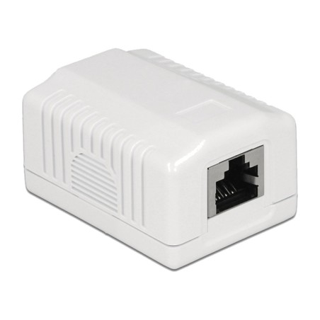 prise réseau en saillie 1x rj45 cat6a 86196