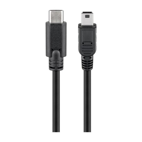câble usb type-c vers mini-b 2.0 0,5m