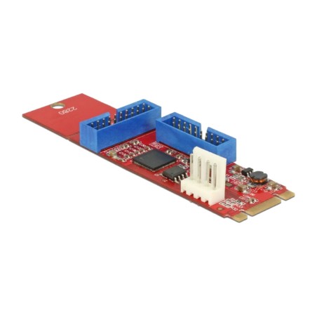 adaptador m.2 a dos cabezales usb internos 3.0-renesas 62843