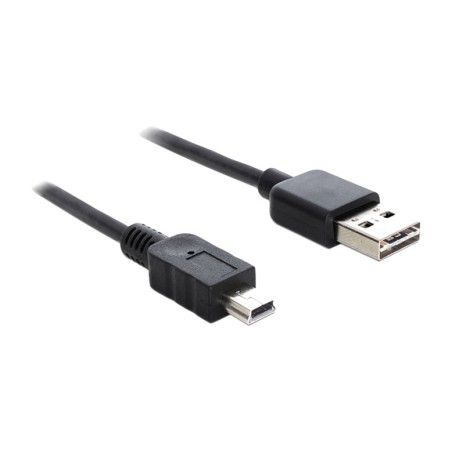 cable usb a reversible a mini b 2.0 easy m/m 3m 83364