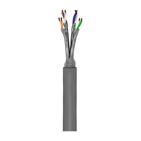bobina di cavo di rete ethernet senza connettori cat6a s/ftp