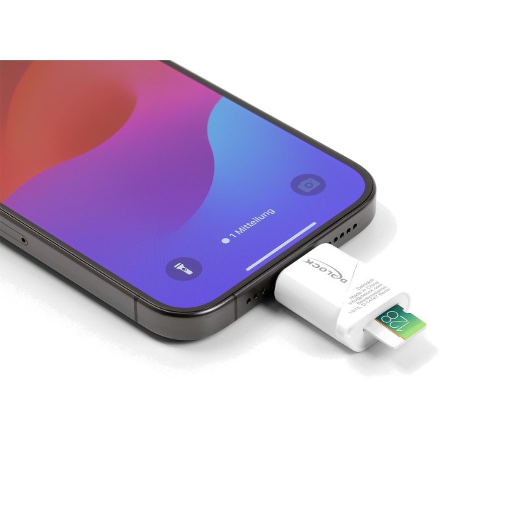 DELOCK Lector de tarjetas microSD mini USB-C 91427 100220376