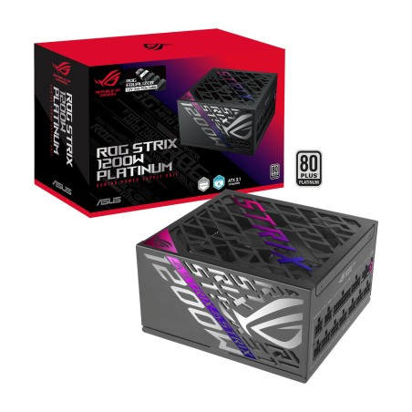 fuente de alimentación atx para pc rog strix 1200w platinum equalizer