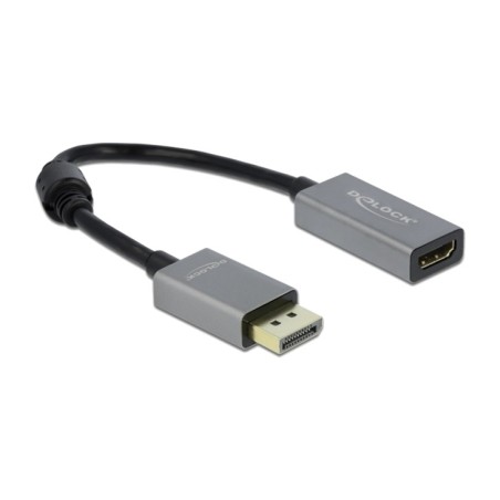 displayport-stecker-auf-hdmi-buchse-adapter dp 1.4 4k 0,2m 66436