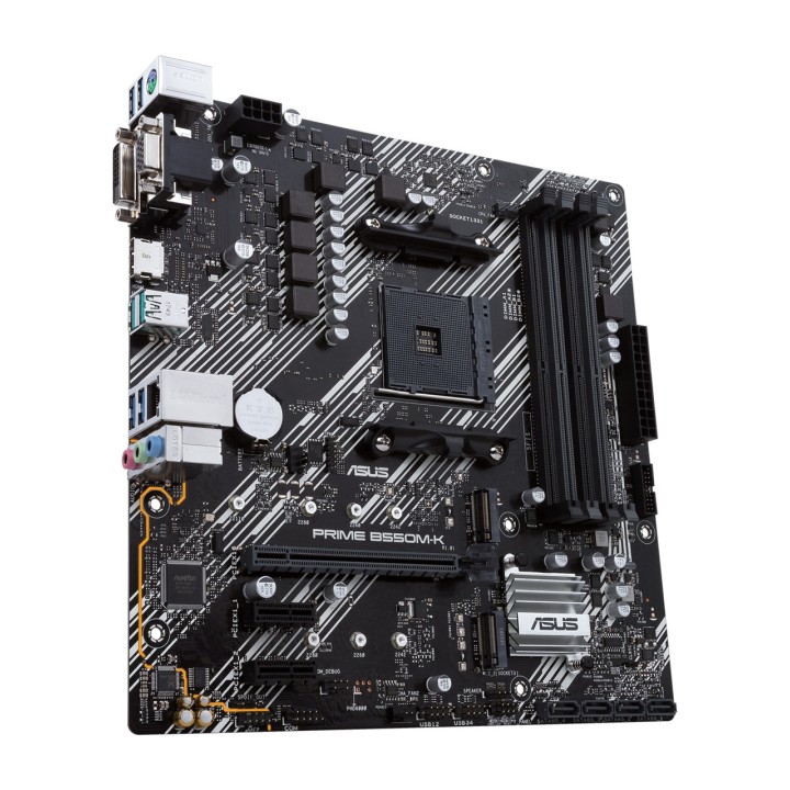 ASUS Carte mère micro ATX pour AMD PRIME B550M-K AM4 1647965