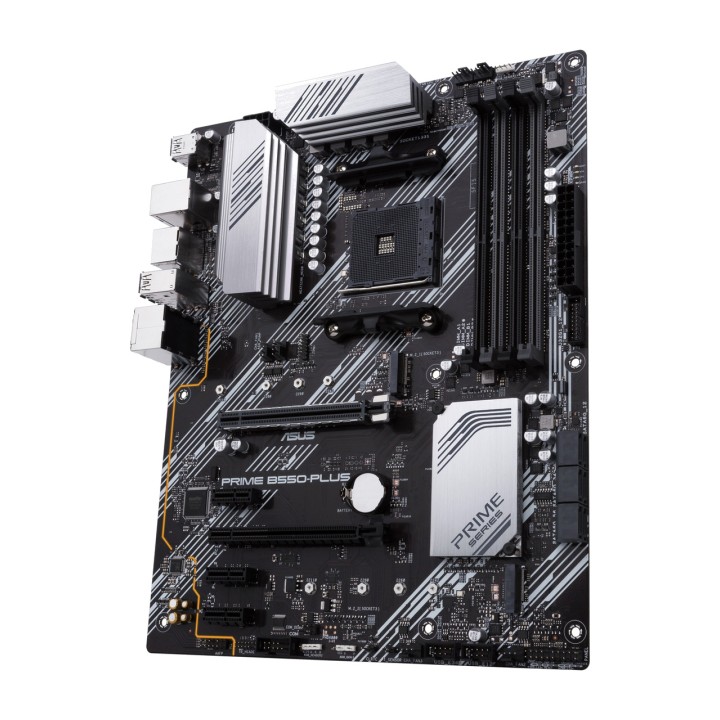 ASUS Placa base ATX para AMD PRIME B550-PLUS AM4 DDR4