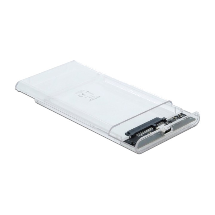 DELOCK Caja externa para disco duro o SSD SATA de 2,5"