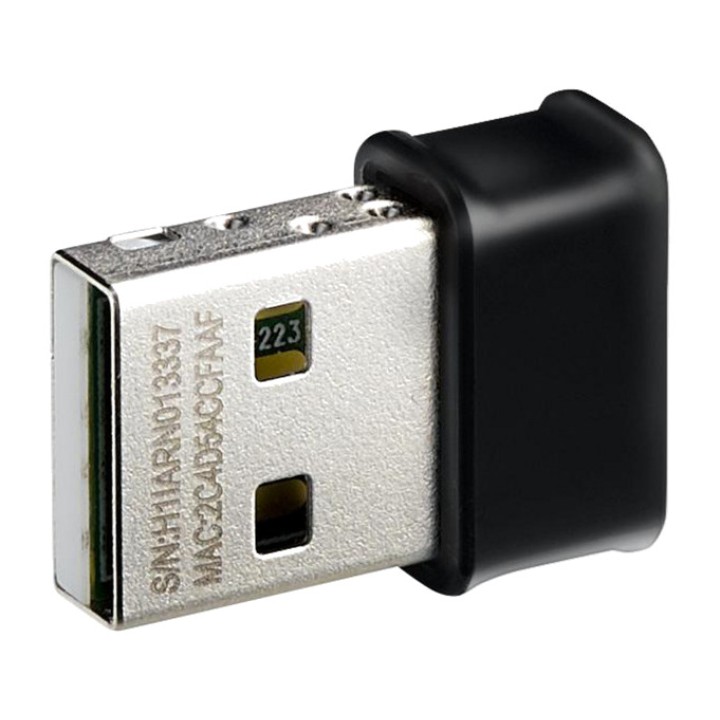 ASUS Adaptador WiFi 5 de doble banda USB-AC53 NANO AC1200