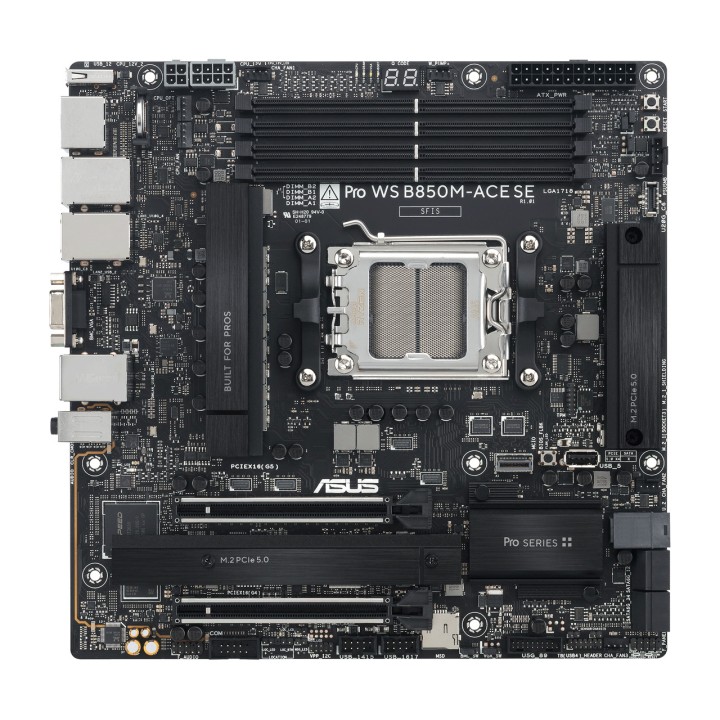 ASUS Micro-ATX-Mainboard für AMD PRO WS B850M-ACE SE AM5