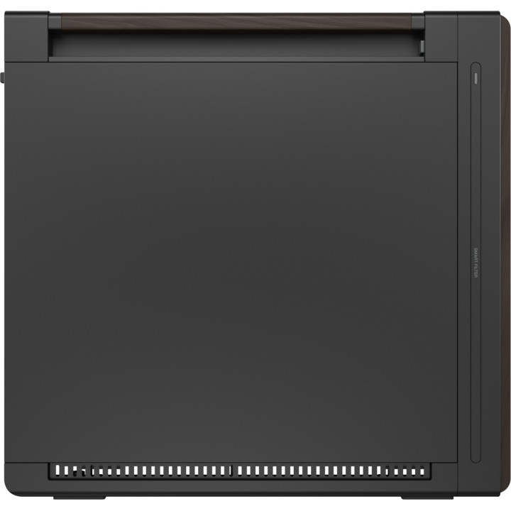ASUS Caja de PC E-ATX con frontal madera nogal