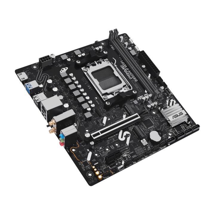 ASUS Placa base micro ATX para AMD PRIME B850M-F-WIFI AM5