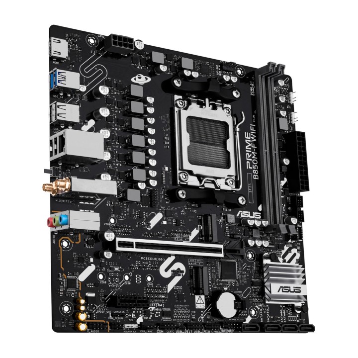 ASUS Placa base micro ATX para AMD PRIME B850M-F-WIFI AM5
