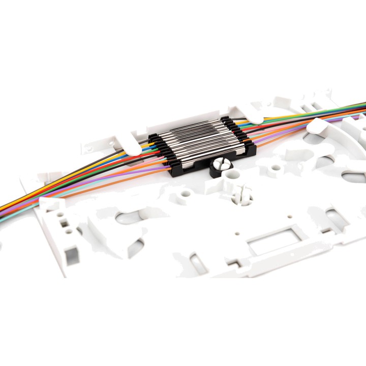 DIGITUS Protector de empalme fibra óptica por crimpado