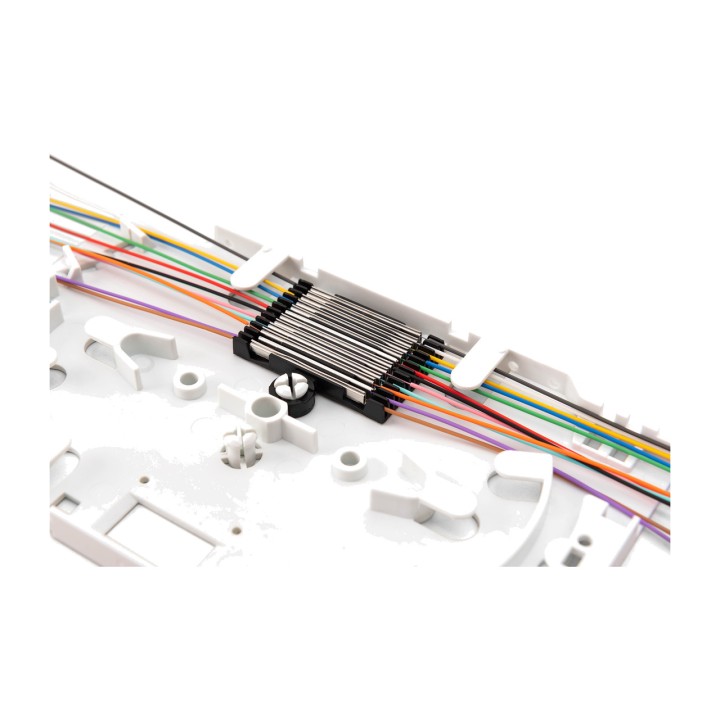 DIGITUS Protector de empalme fibra óptica por crimpado